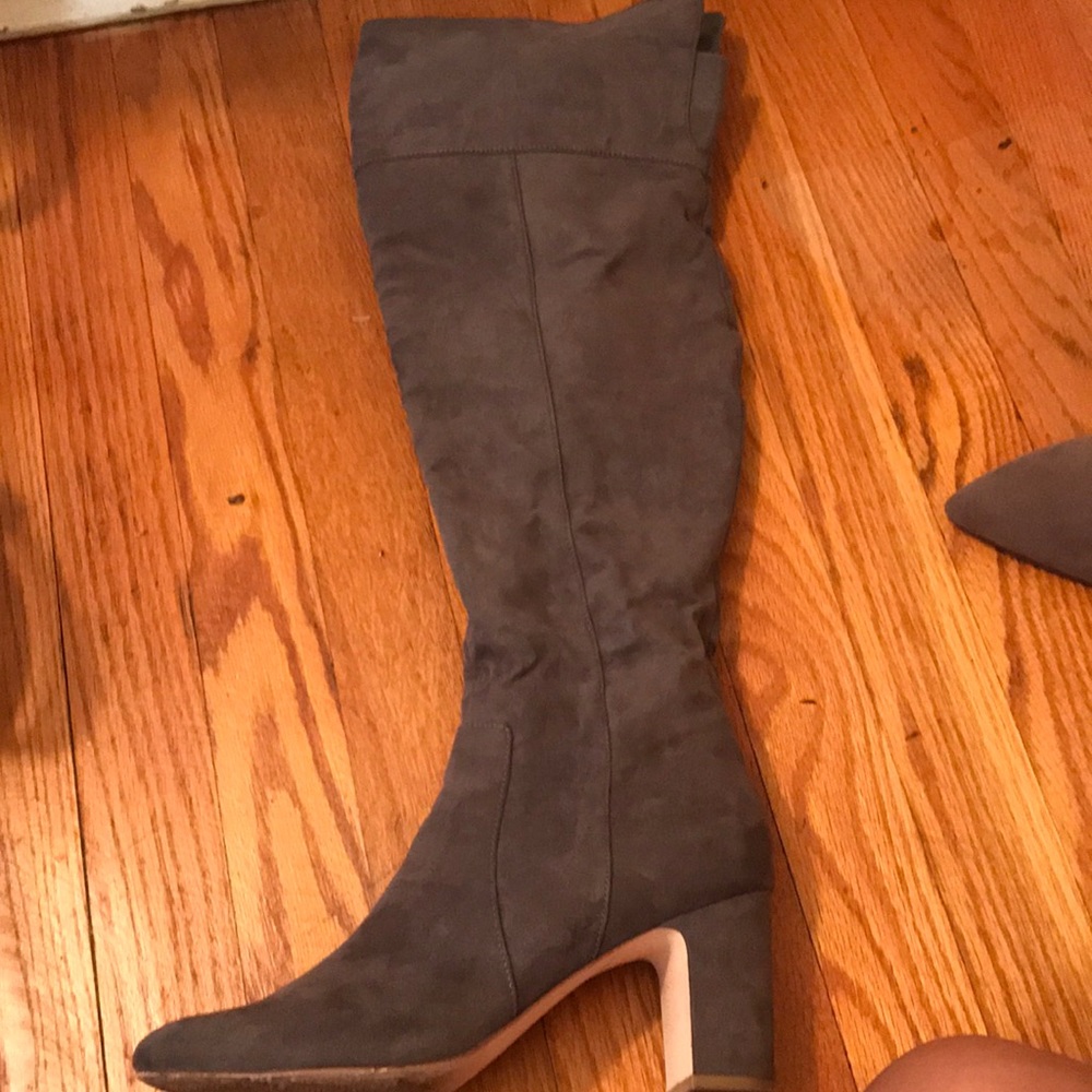 Alfani Over the Knee grey boots